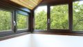 geschützter Balkon